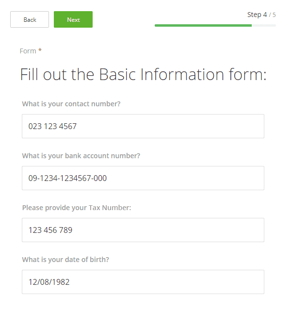 Onboarding Form